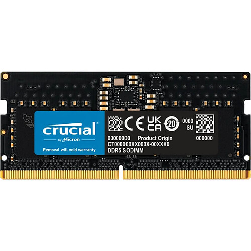 Crucial CT8G56C46S5 8Go 5600MHz DDR5