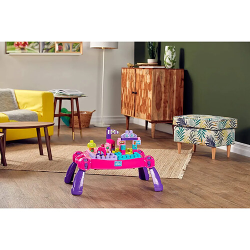 Mega Brands MEGA BLOKS La Table Apprentissage Rose