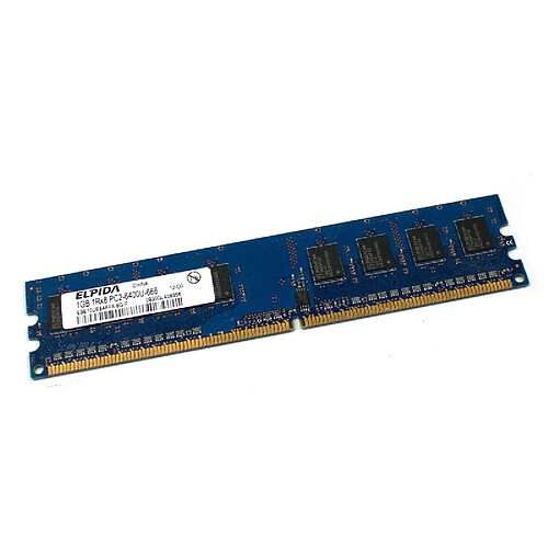 Elpida EBE10UE8AFFA-8G-F 1Go 800MHz DDR2 · Occasion