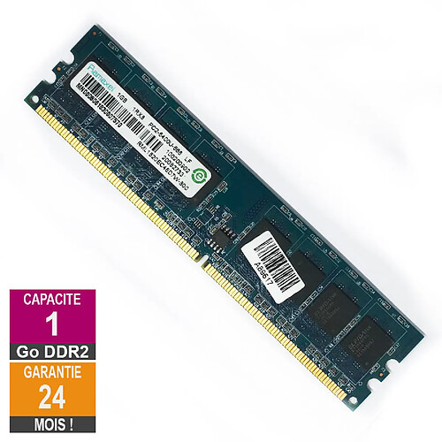 Ramaxel RML1520EC48D7W-800 1Go 800MHz DDR2 · Reconditionné