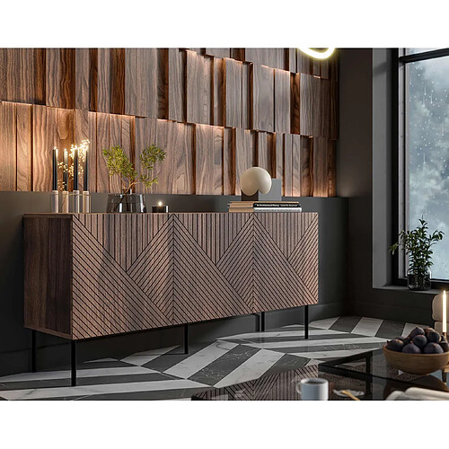 Bestmobilier Buffet bas Salvador - Bois