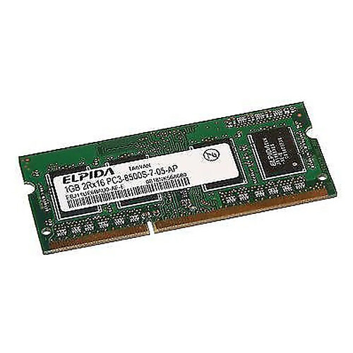 Elpida EBJ11UE6BAU0-AE-E 1Go 1066MHz DDR3 · Occasion
