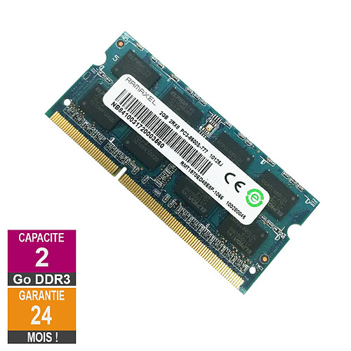 Ramaxel RMT1970ED48E8F-1066 2Go 1066MHz DDR3 · Reconditionné