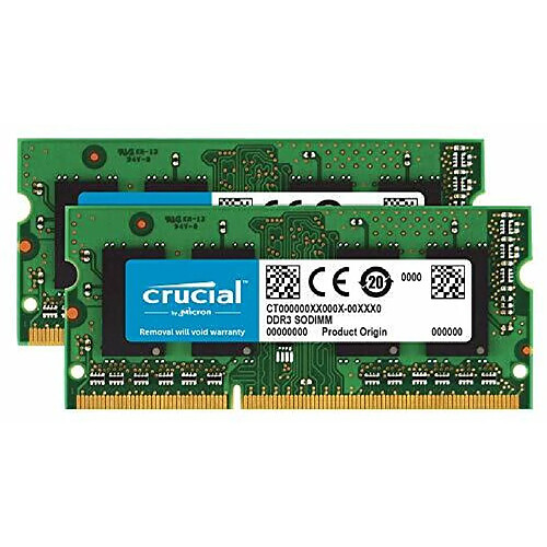 Crucial CT2K8G3S160BM 16Go 1600MHz DDR3L