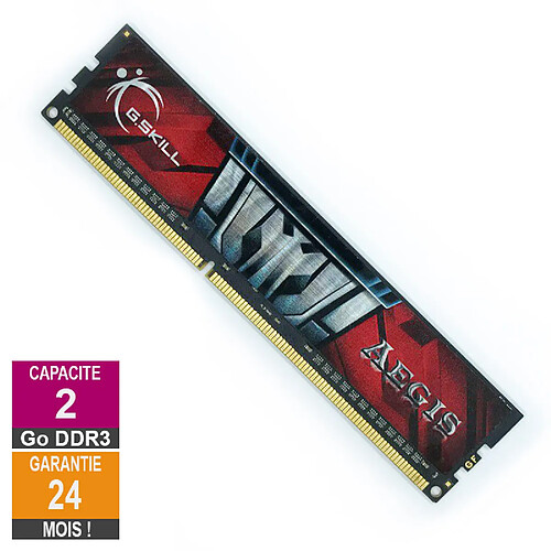G.skill F3-1600C11D-8GIS 2Go 1600MHz DDR3 · Reconditionné