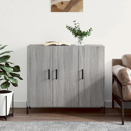 vidaXL Buffet 80 cm - Sonoma gris