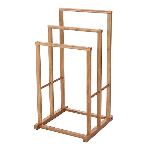 Decoshop26 Meuble de salle de bain bambou - Or