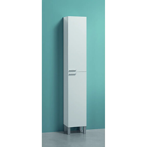 Alter Meuble colonne salle de bain - Blanc