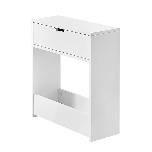 SoBuy BZR48-W Meuble WC avec Rangement