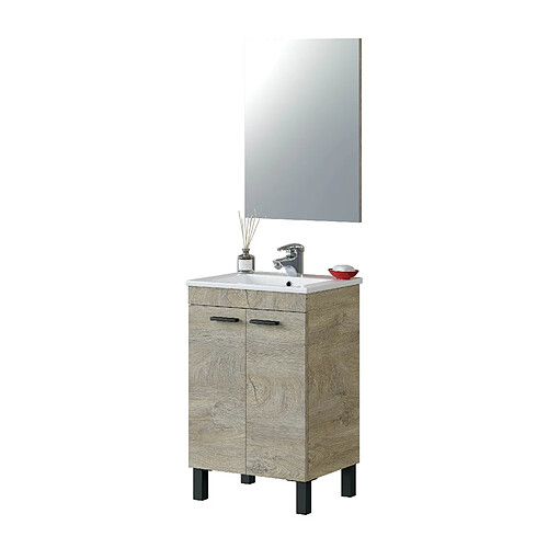 Alter Meuble sous-vasque - Marron