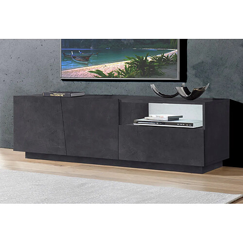 Alter Meuble TV - Gris ardoise