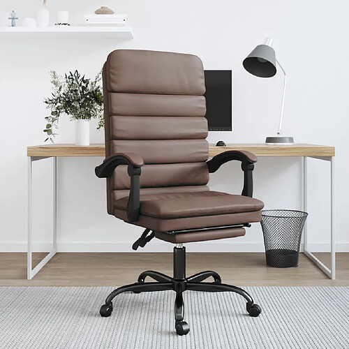 Vidaxl VIDA Fauteuil de massage - Marron