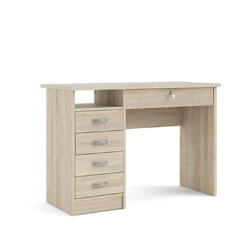 Alter Bureau 5 tiroirs - Chêne