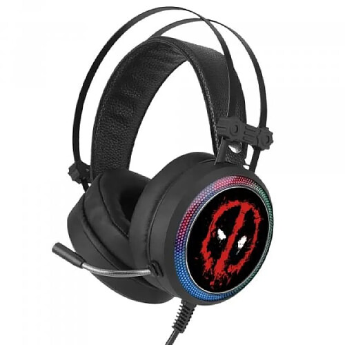 Casque gaming Deadpool - Noir