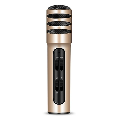 Wewoo Microphone à condensateur - Rose