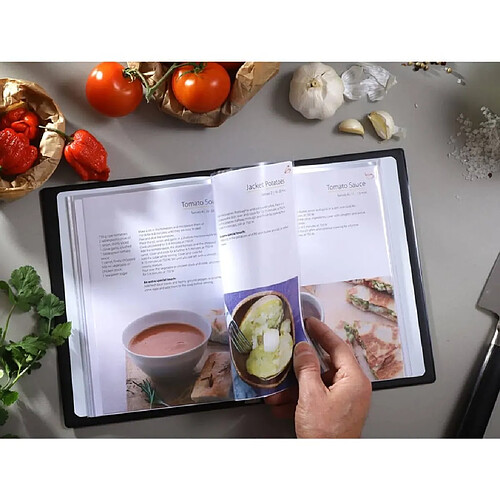 rillstab Dossier de présentation A5 - Noir