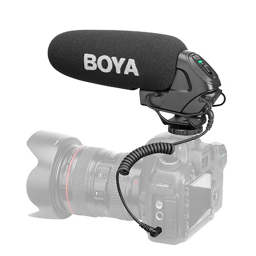 Boya Microphone canon externe - Noir
