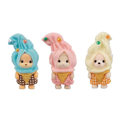 Sylvanian families Trio de bébés - Blanc