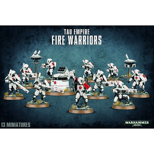 Games workshop figurines Warhammer 40k Tau Fire Warriors