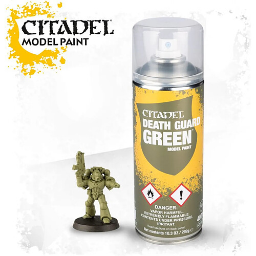Games workshop Aérosol Citadel Death Guard Green
