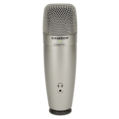 Samson Micro-casque - Argent et noir