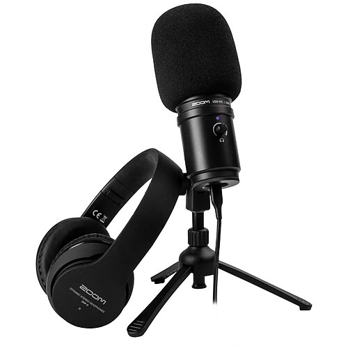 Zoom micro-casque PC - Noir