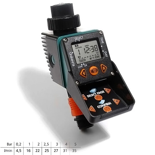 Programmateur nez de robinet d'arrosage 1 voie - 8454 - Aquauno Vidéo 2 - CLABER