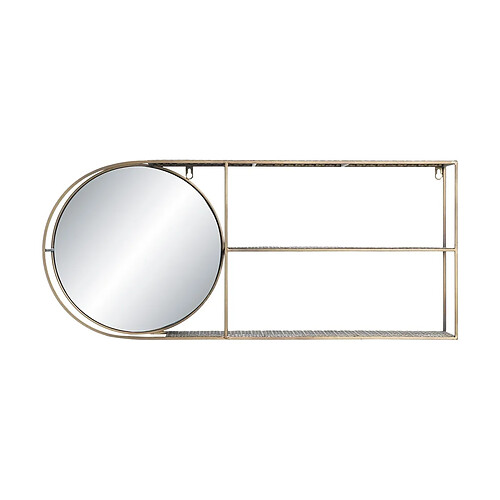 DKD Home Decor Miroir mural doré