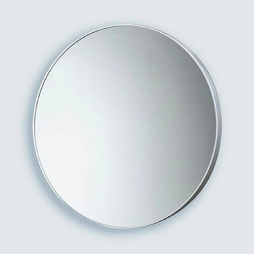 Kiamami valentina Miroir salle de bain rond - Blanc