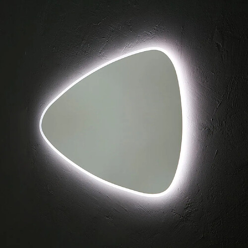 Kiamami valentina Miroir salle de bain LED - Blanc