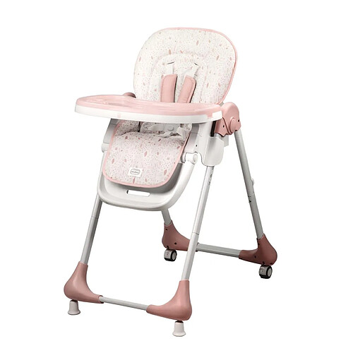 Asalvo chaise haute bébé Chef - Rose