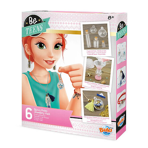 Buki France BUKI Be Teens Bijoux Fioles Décorer