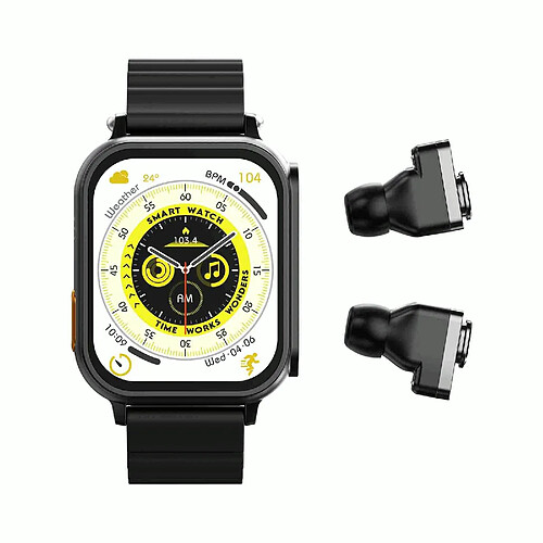 Yonis Montre Sport HD & Ecouteurs Bluetooth
