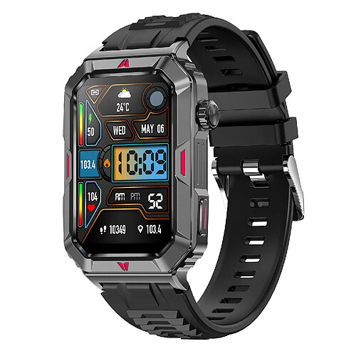 Yonis Bracelet Intelligent Étanche IP67 BT5.2 Multisport