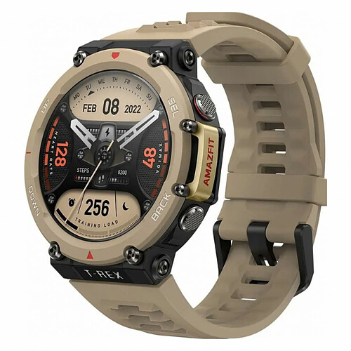 Amazfit T-Rex 2 Multi-Fonction - Noir Beige