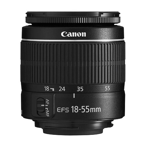 Canon EF-S 18-55mm f/22 - f/3.5