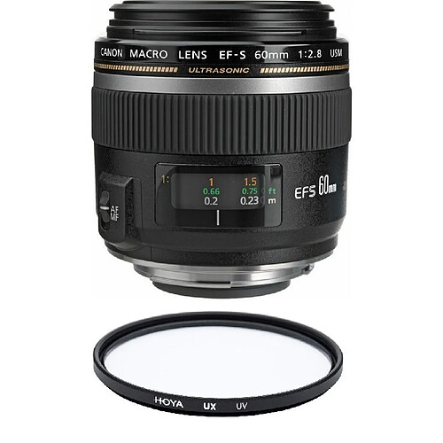 Canon EF-S 60mm F2.8 Macro USM - Objectif photo - Rue du Commerce