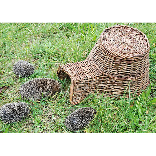 ESSCHERT DESIGN Panier à hérisson - Osier