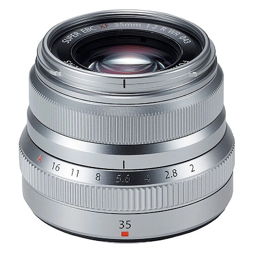 Fujifilm XF 35mm f/2 R WR - Argent