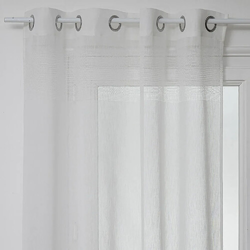 Atmosphera Voilage Sab 140 x 240 - Blanc