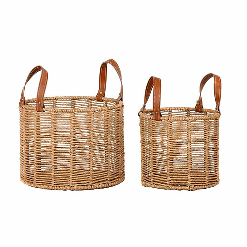 DKD Home Decor Set de Basket - Boho