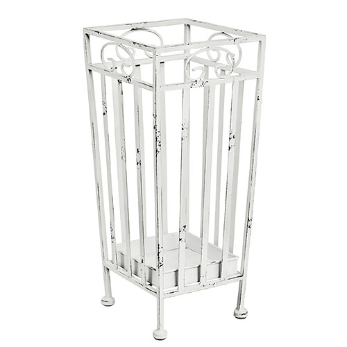 Pegane Porte parapluies Blanc Antique