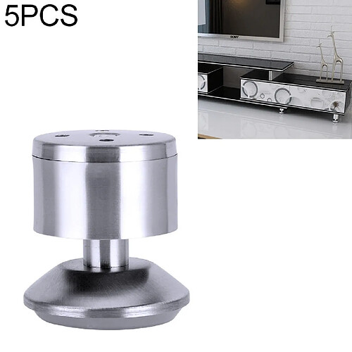 Wewoo Pieds de meuble en acier inoxydable - 60 mm