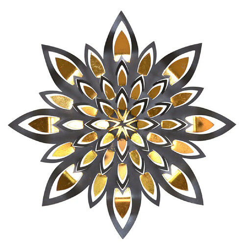 Decoshop26 Nénuphar Métal