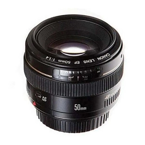 Canon EF 50mm f/22 - f/1.4 - Objectif photo - Rue du Commerce