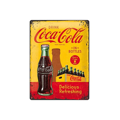Nostalgic Art Plaque Décorative Coca Cola