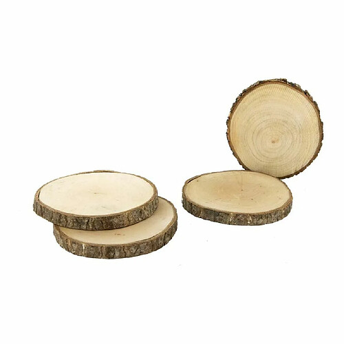 The Home Deco Factory Set de dessous de verre en bois