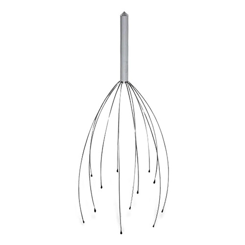 Totalcadeau Masseur de Tête Métal Deluxe