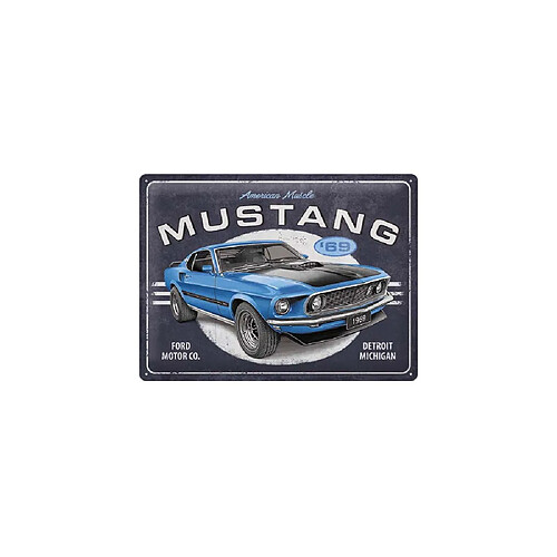 Nostalgic Art Plaque décorative Ford Mustang 1969 - nostalgic_art