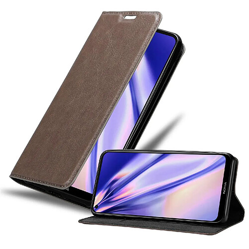 Cadorabo Coque Nokia 3,4 - Marron Café